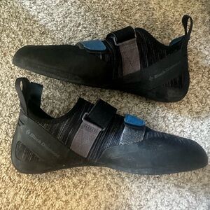 Black Diamond Men's Athletic Shoes - Black and Blue